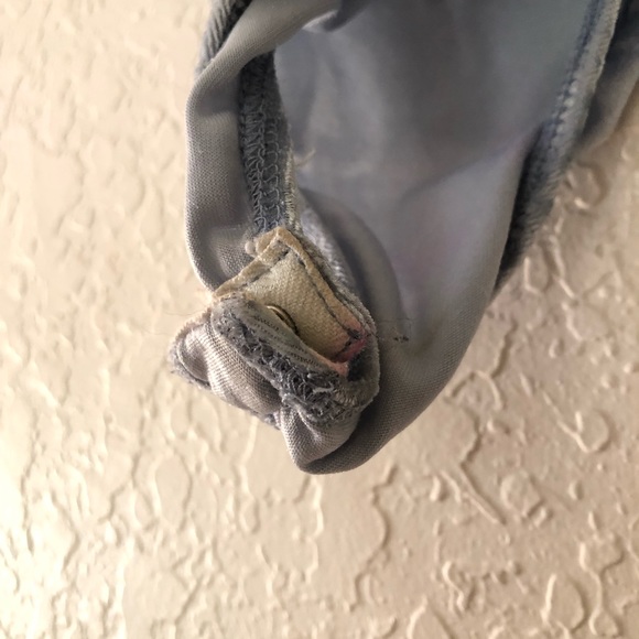 💋 Super Sexy Baby Blue Suede Body Suit (Charolette Russe) - Picture 14 of 15